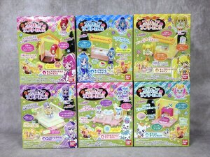 H51 未開封① プリキュア ラブリー カフェ 全6種揃い コンプリート バンダイ フィギュア 食玩 ハートキャッチプリキュア 未使用