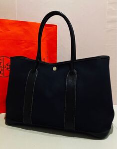 HERMES ● 超美品 バッグ ガーデンパーティPM 刻印有り トートバッグ エルメス バック