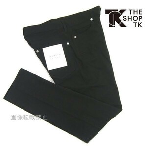 新品 ◆ タケオキクチ THE SHOP TK　ストレッチツイル スキニーパンツ　M　黒 ブラック　チノパン