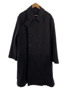 URU◆DOUBLE BREASTED COAT /2/ウール/NVY/23FNM01