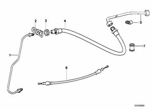 2本サスのR100RSなどのフロントブレーキライングロメット２個セット　新品