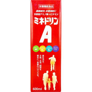 【まとめ買う】天然型アミノ酸+ビタミン ミネドリンA 600mL×40個セット