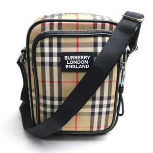 BURBERRY バーバリー ヴィンテージチェック ショルダーバッグ アーカイブ ベージュ 8023381 ユニセックス 中古 極美品