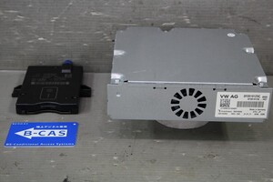 Audi A4 アバント 右H (8KCDNF) 純正 破損無 動作保証 テレビチューナー カードリーダー B-CASカード 8F0919129C p047856