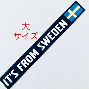 IT’S FROM SWEDEN 大 ステッカー ボルボ サーブ rデザイン ポールスター t4 v50 v40 v60 v70 v90 xc40 xc60 xc70 xc90 240 850 940 s60