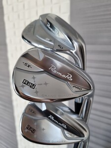 ◇3本◇ロマロ RomaRo RAY SX Pro 50/56（トライファス バシレウスTOUR IRON BTi S-100）＋ SX-R WEDGE 60° N.S.PRO 950GH NEO レイ