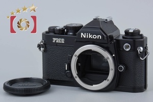 【中古】Nikon ニコン ニューFM2 前期 ブラック フィルム一眼レフカメラ