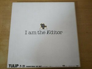 C5-001＜10inch/プロモ/PRT-6002＞チューリップ / I AM THE EDITOR