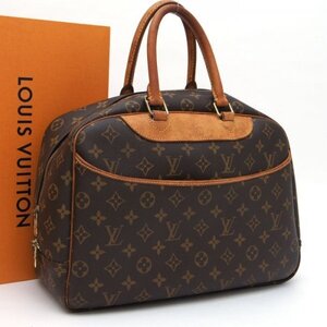 【極美品】 ルイヴィトン Louis Vuitton モノグラム ドーヴィル ハンドバッグ ボストンバッグ レディース 定価約19万 B0440