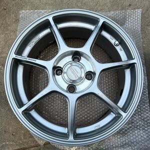 ENKEI RECING PROTO-TYRE RS+M15/6.5j/4-100+38. 4本　バルブキャップ付