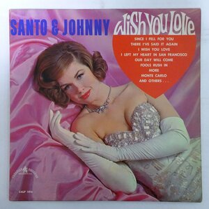 10025872;【USオリジナル/MONO/コーティングジャケ】Santo & Johnny / Wish You Love