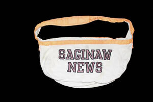 VINTAGE 60’S NEWSPAPER SAGINAW NEWS BAG ビンテージ ニュースペーパーバッグ