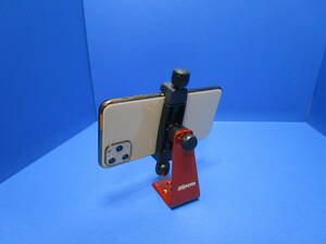 iPhoneやスマホをカメラ用三脚に取り付けられるアダプタ スマホアダプター MeFOTO SideKick360 Plus mph200 カラー オレンジ