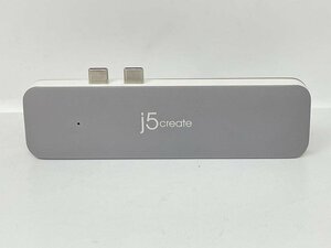 U127【動作確認済】 j5 create JCD382 USB Type-C マルチドック MacBook Pro/Air シルバー