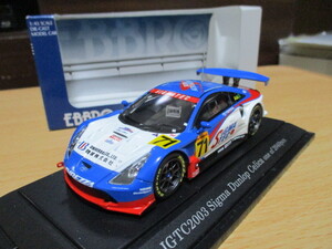 エブロ 1/43 「 シグマ ダンロップ セリカ 」 JGTC 2003 ブルー #71 ・送料 500円（レターパック発送） 7代目 T230型