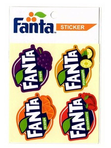 Fanta☆FA-ST33☆ファンタ☆Fanta Value Sticker ファンタ バリュー ステッカー　ファンタオレンジ ファンタグレープ