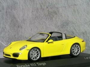 ● 1/43 ポルシェ 〓 911 (991 ) タルガ / レーシンング イエロー 〓 Porsche