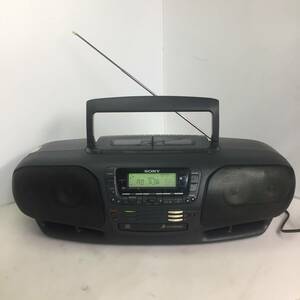 ※□SONY ラジカセ FM/AMラジオ カセット ZSX-G7000 【通電確認 ジャンク品】