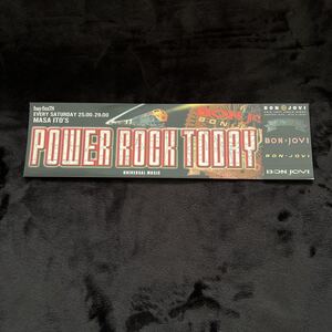 新品 ボン・ジョビ BOJOVI ステッカー 非売品 bayfm シール ボンジョヴィ ボンジョビ ROCK