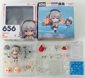 中古フィギュア [特典付き] ねんどろいど 鹿島 「艦隊これくしょん～艦これ～」 GOODSMILE ONLINE SHOP限