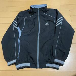 adidas アディダス ナイロン トラックジャケット ジャージ old サイズメンズM程度 佐川80 2f1