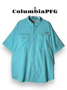 半袖シャツ　フィッシングシャツ　PFG 古着　コロンビア　Columbia