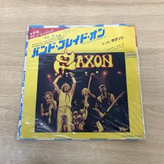 ●01)【同梱不可】Saxon/And The Bands Played On/サクソン/P-1540G/EPレコード/7インチ/見本盤/国内盤/ヘヴィメタル/アナログ盤/A