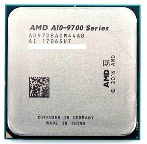 【中古動作品】A10-9700 A10 9700 3.5Ghz AMD CPU　プロセッサー AD970BAGM44AB ソケット AM4 送料無料