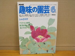 NHK 趣味の園芸 昭和56年6月 シャクナゲ アイリスの仲間