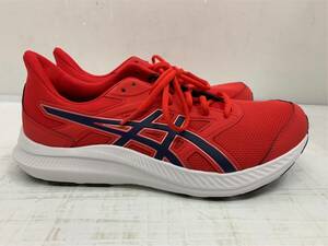 送料無料h62732 asics アシックス ランニングシューズ F561122 28.0cm メンズ スポーツ 赤 美品