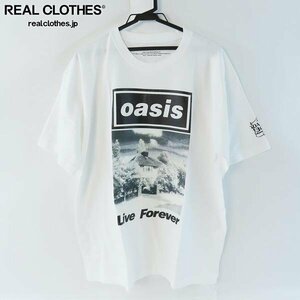 ☆【未使用】Adam et Rope/アダムエロペ 24SS oasis 10Culture 30th/オアシス 30周年 Tシャツ GMM-74030-C/XL /UPK