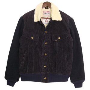 Lee×HARRIS TWEED/リー×ハリスツイード LS1141 STORM RIDER 切替 ボアジャケット【RM259-008】237