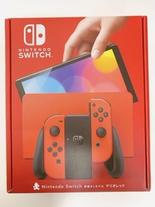 新品未使用 Nintendo Switch スイッチ 本体 有機ELモデル マリオレッド ニンテンドー 任天堂