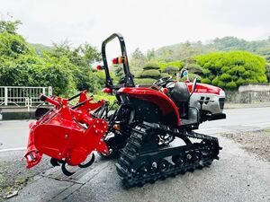 「実動品」YANMAR ヤンマー 農用トラクター クローラー 乗用 CT226　 ロータリー　型式:RB17S_M 26馬力 使用時間:1216Hr