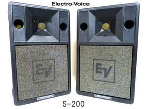 EV　Electro-Voice　エレクトロボイス　S-200　TWO WAY CONTROLLED DIRECTIVITY SPEAKER SYSTEM　ペア　スピーカー