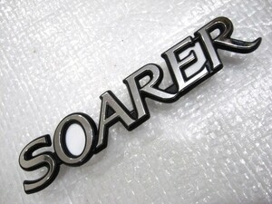 ★希少 ソアラ SOARER トヨタ 10系? MZ10? MZ11? MZ12? GZ10? 6077 ロゴ リア エンブレム 1点 旧車 中古