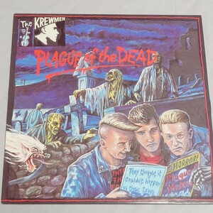 レア盤!KREWMEN (クリューメン) /Plague Of The Dead/LP//ロカビリーサイコビリーネオロカパンクロックンロール