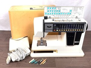 【え沖】JANOME ジャノメ コンピューターミシン メモリア5001 裁縫 手芸 簡易動作確認済み 現状品 沖455 MD420MSS18