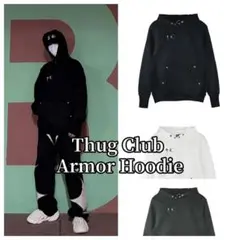 Thug Club サグクラブ Armor Hoodie ブラック Size S