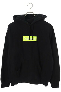 シュプリーム パーカー 17aw Box Logo Hooded Sweatshirt サイズ:M ボックスロゴプルオーバーパーカー 中古 HJ12