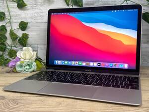 【美品♪】Apple MacBook 2015 A1534[Core m 5Y51 1.1GHz/RAM:8GB/SSD:512GB/12インチ]Big Sur 動作品