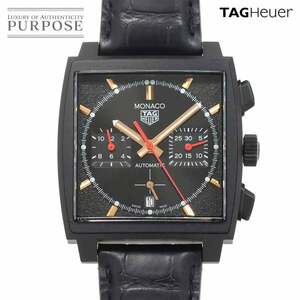 タグホイヤー TAG Heuer モナコ スペシャルエディション CBL2180 メンズ 腕時計 デイト ブラック 自動巻き ウォッチ Monaco 90258961