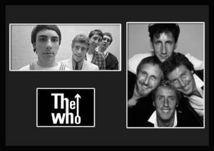 10種類!The Who/ザ・フー/ROCK/ロックバンドグループ/証明書付きフレーム/BW/モノクロ/ディスプレイ(4-3W)