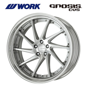 送料無料 ワーク GNOSIS CVS STEP RIM ミドルコンケイブ STANDARD Adisk 12.5J-22 +61～－58 5H-120 【4本 セット 新品】