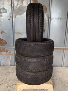 送料込み！235/60R18 MICHELIN LATITUDE 19年 6.5mm 中古タイヤ４本セット