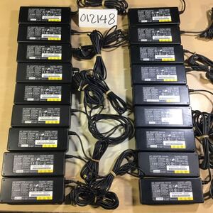 【送料無料】(012148F) 18個セット　Fujitsu AC Adapter FMV-AC314 19V4.22A 純正品　ACアダプター　メガネケーブル付 中古品