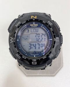 ☆ CASIO カシオ 腕時計 PRO-TREKプロトレック PRW-2500YT 稼働品 デジタル ソーラー #2962