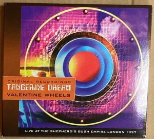 CD★TANGERINE DREAM 「VALENTINE WHEELS」　タンジェリン・ドリーム、ライヴ盤