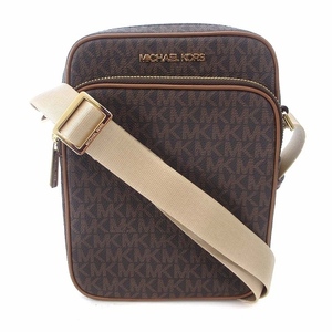 未使用品 マイケルコース MICHAEL KORS タグ付き JET SET TRAVEL MD FLIGHT BAG XBODY 35H9GTVC1B ショルダーバッグ 斜めがけ MK柄 総柄 PV