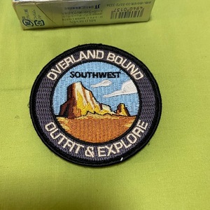 ラスト　オーバーランド　バウンド　US Southwest 　パッチ　ワッペン　USDM 　オフロード　ランクル　OVERLAND BOUND